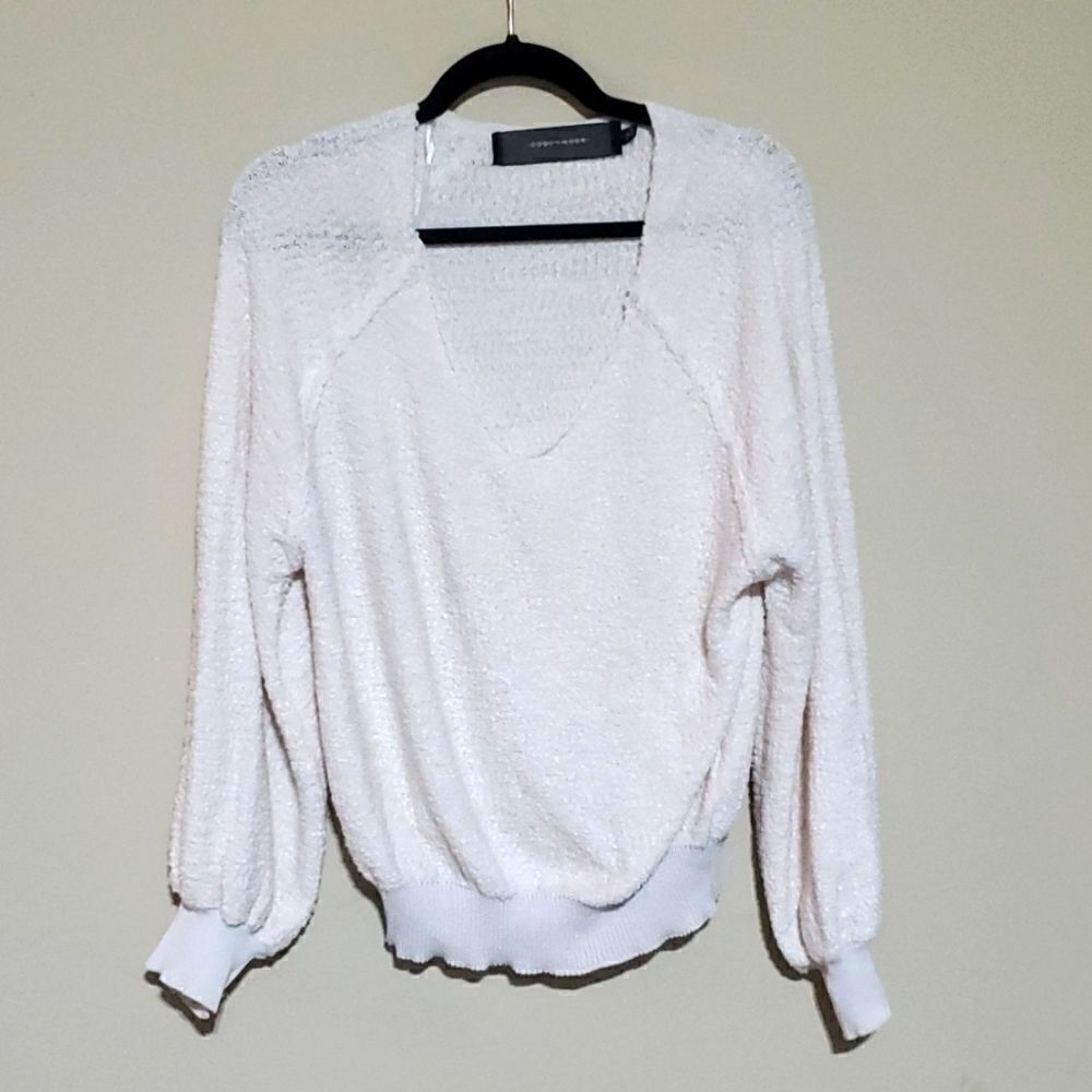 CODE X MODE Knit V-Neck Sweater - Size Small - Picture 2 of 9
